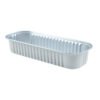 DM_20260710141255_001 30 Pack 6.8oz Dual Compartment Clear Disposable Plastic Clamshell Snack Containers, Affordable Takeout Food Trays for Party & Catering