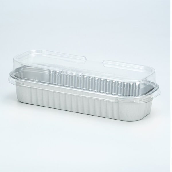 DM_20260710141309_001 30 Pack 6.8oz Dual Compartment Clear Disposable Plastic Clamshell Snack Containers, Affordable Takeout Food Trays for Party & Catering